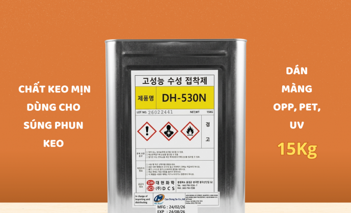 KEO PHUN MÁY CAO ĐÔNG SA – BÁM DÍNH VỮNG, SẢN XUẤT NHANH